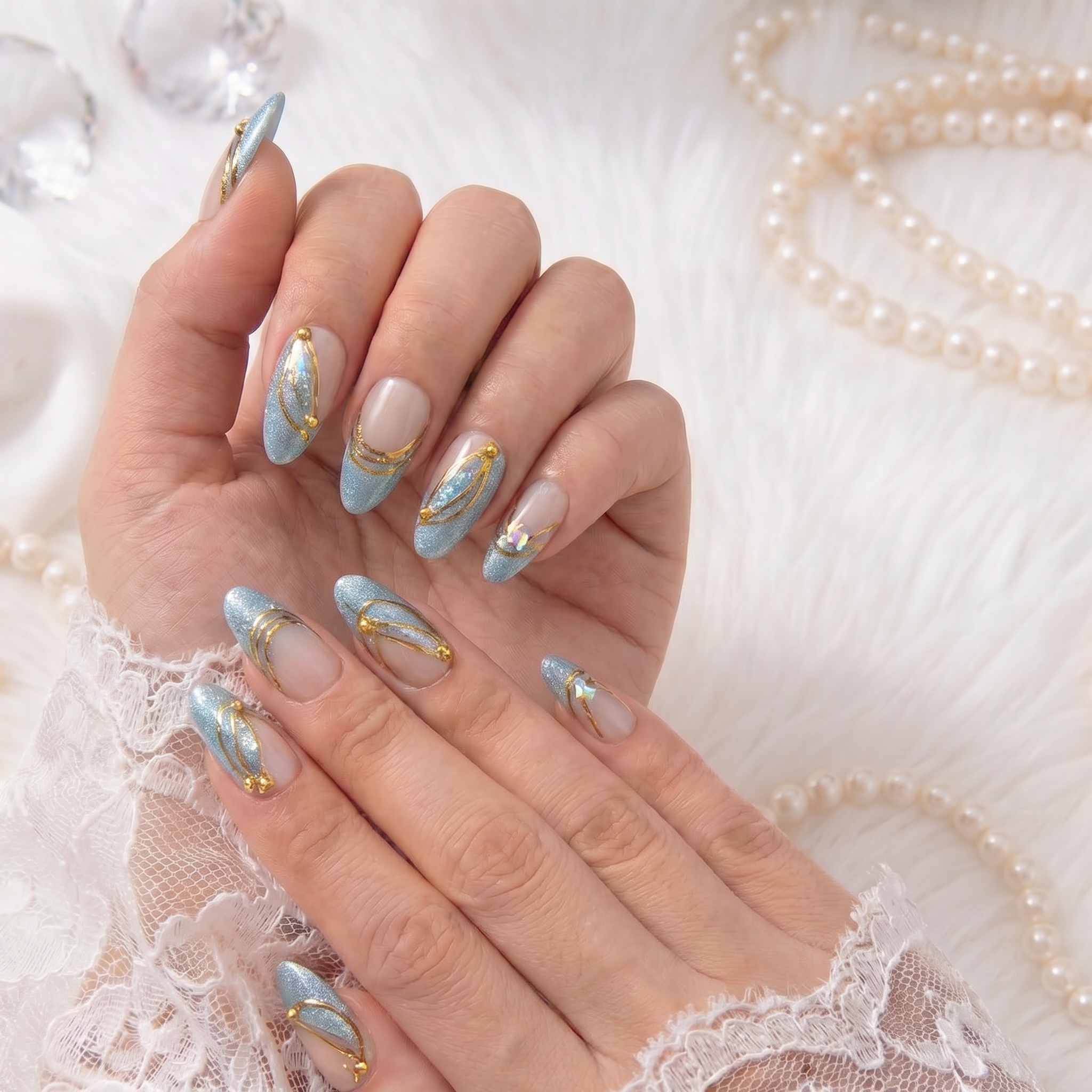 Valenxia Vanity nail art